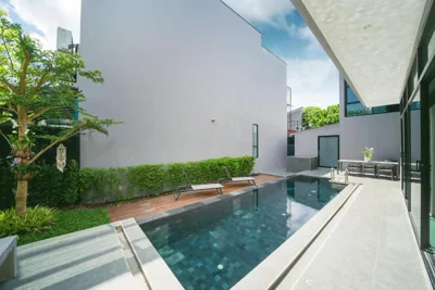 Villa Lami - Luxury 3-Bedroom Modern Villa in Phuket with Private Pool, Gym & Sauna – 사진 8