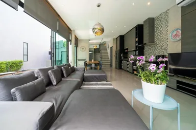 Villa Lami - Luxury 3-Bedroom Modern Villa in Phuket with Private Pool, Gym & Sauna – 사진 9